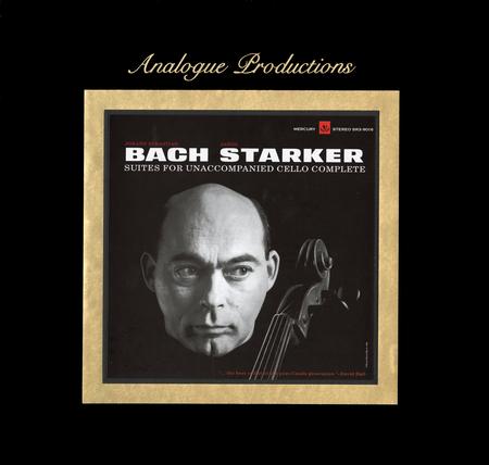 Janos Starker - Bach: Suites For Unaccompanied Cello Complete (45 RPM 180 Gram 6 LP Box Set)