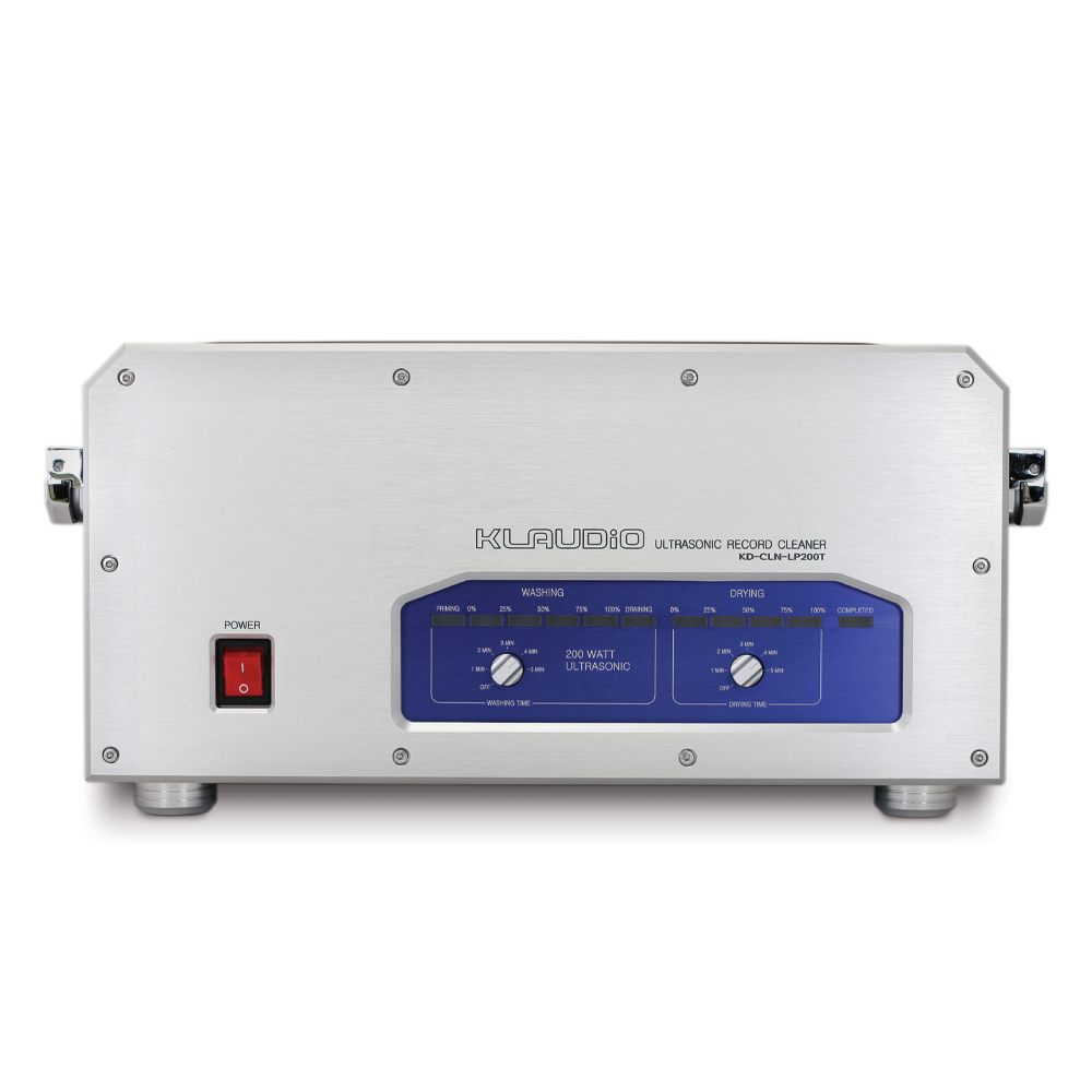 Klaudio - Vinyl LP Record Ultrasonic Cleaner with Dryer (External Reservoir) (KD-CLN-LP200T) – Bild 3