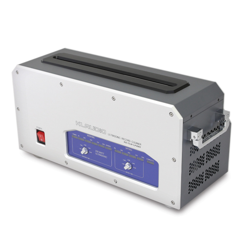 Klaudio - Vinyl LP Record Ultrasonic Cleaner with Dryer (External Reservoir) (KD-CLN-LP200T) – Bild 6
