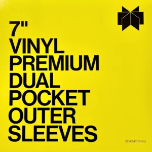7" Dual Pocket Outer Sleeves (Resealable Pack of 25)