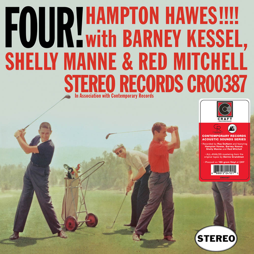Hampton Hawes - Four! With Barney Kessel, Shelly Manne & Red Mitchell