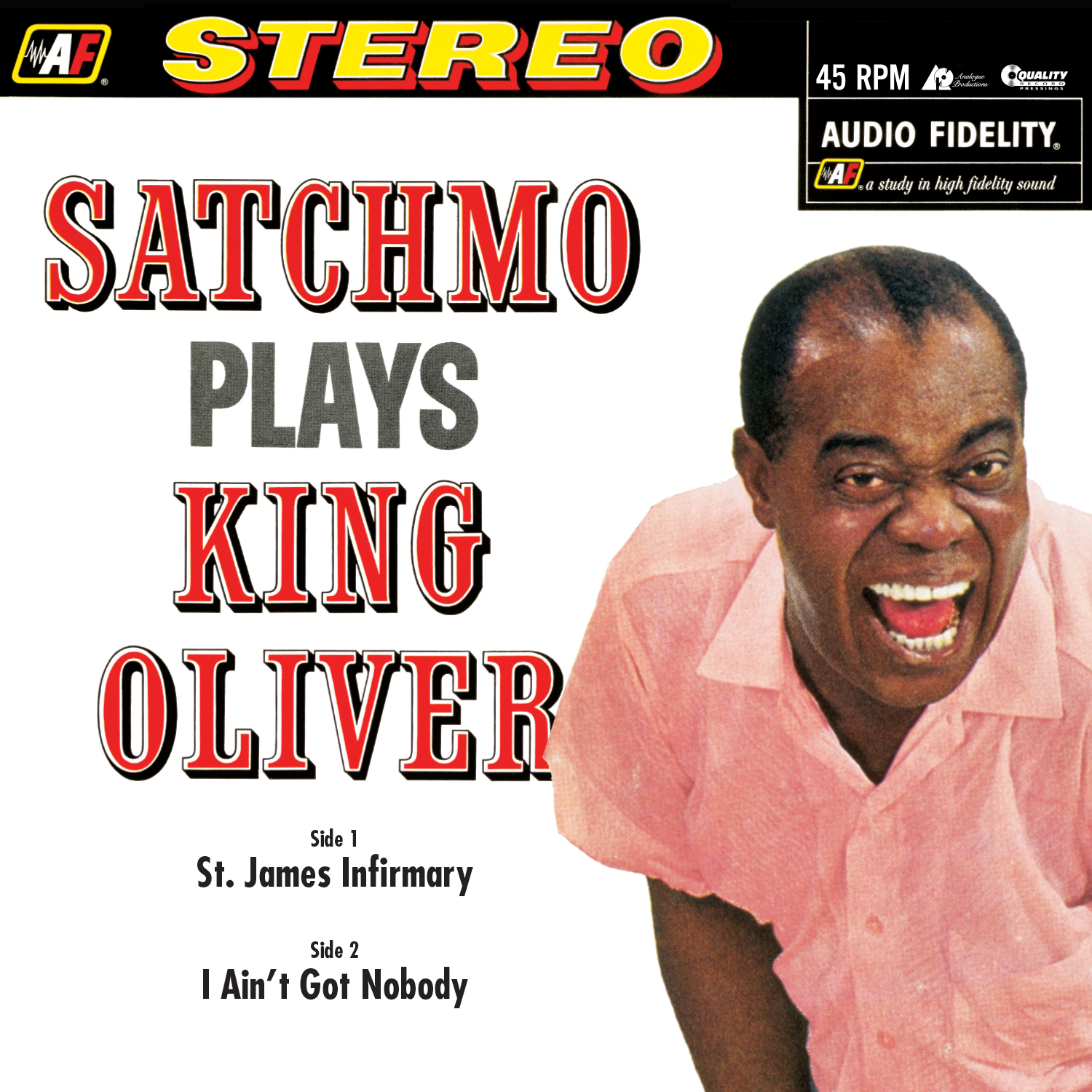 Louis Armstrong / Satchmo Plays King Oliver 180g