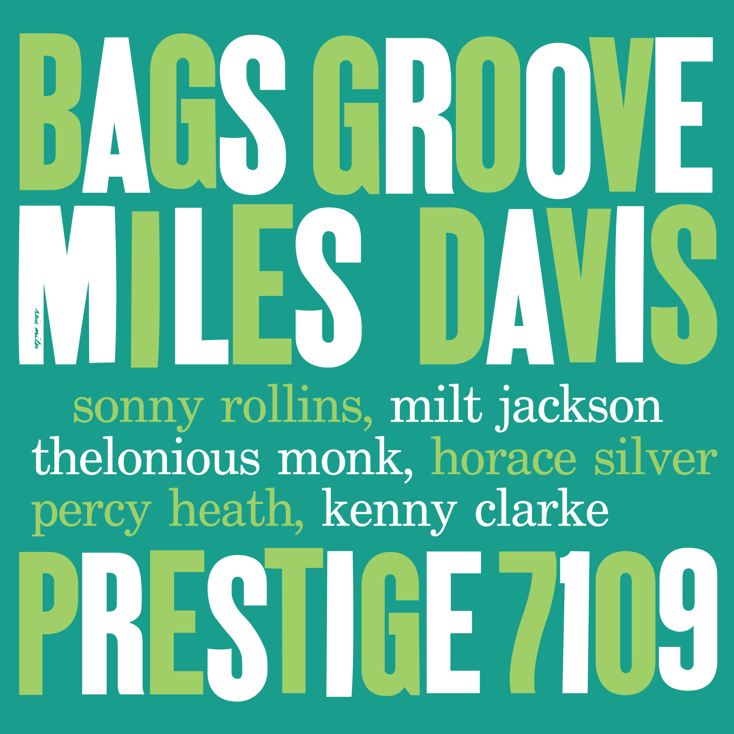 Miles Davis - Bags Groove (Mono)