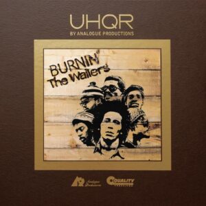 Bob Marley and The Wailers - Burnin' (33 RPM 200 Gram LP on Clarity Vinyl)