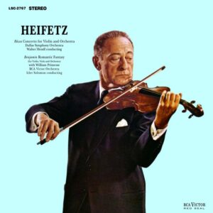 Heifetz, Hendl, Dallas Symphony Orchestra - Rozsa: Concerto For Violin And Orchestra / Benjamin: Romantic Fantasy