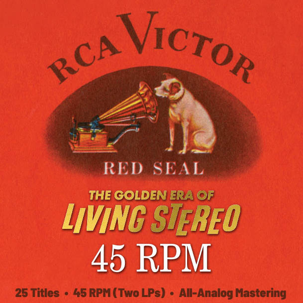 RCA Living Stereo 180 gram 45 RPM Bundle (25 titles)