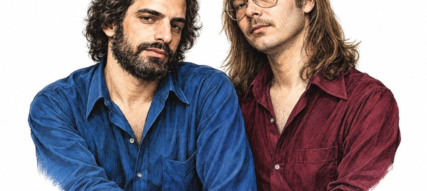 Walter Becker and Donald Fagen · illustration
