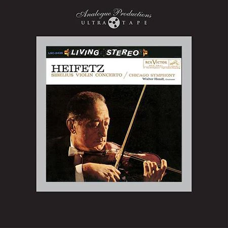 Walter Hendl - Sibelius: Violin Concerto in D Minor (Jascha Heifetz) (Ultra Tape)